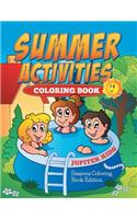 Summer Activities Coloring Book: Seasons Coloring Book Edition