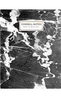 Cornell Notes Notebook: Marble design Cornell Note Paper Notebook. Nifty Large College Ruled Medium Lined Journal Note Taking System for School and University