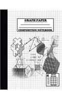 Graph Paper Composition Notebook. Quad Ruled-4 Squares Per Inch