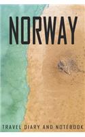 Norway Travel Diary and Notebook: Travel Diary for Norway. A logbook with important pre-made pages and many free sites for your travel memories. For a present, notebook or as a parti