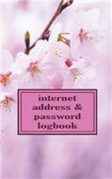 Pink Sakura Internet Password logbook: A Premium Journal Internet Password Logbook Organize for Website To Protect Usernames and Passwords