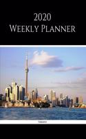 2020 Weekly Planner: Toronto; January 1, 2020 - December 31, 2020; 8" x 10"