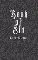 Book of Sin Lined Notebook