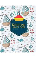 Knitting Graph Paper Notebook - 2