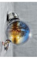 Lake in a Lightbulb Journal: Take Notes, Write Down Memories in this 150 Page Lined Journal
