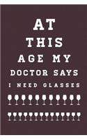 At This Age My Doctor Says I Need Glasses
