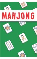 Mahjong: Themed Mahjong Tile Game Notebook