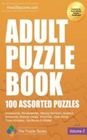 Adult Puzzle Book 100 Assorted Puzzles Volume 3