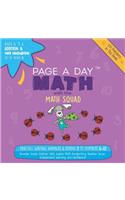 Page a Day Math Addition & Math Handwriting Book 8 Set 2: Practice Writing Numbers & Adding 9 to Numbers 6-10