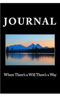 Where There's a Will There's a Way: Journal