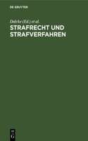 Strafrecht Und Strafverfahren