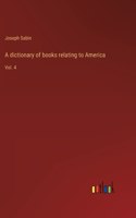 dictionary of books relating to America