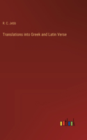 Translations into Greek and Latin Verse