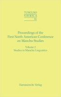 Proceedings of the First North American Conference on Manchu Studies