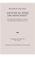 Dichter als Seher der Menschheit