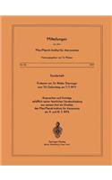 Sonderheft Professor em. Dr. Walter Dieminger Zum 70. Geburtstag Am 7.7.1977