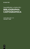 Bibliographia Cartographica, Volume 11, 1984