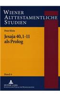 Jesaja 40,1-11 ALS PROLOG