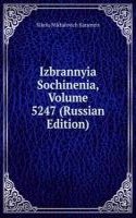 IZBRANNYIA SOCHINENIA VOLUME 5247 RUSSI