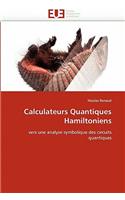 Calculateurs quantiques hamiltoniens