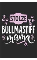 Stolze Bullmastiff Mama