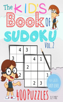 The Kid's Book of Sudoku 4x4 Grids 400 Puzzles Easy Level