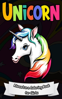 Unicorn Adventure Coloring Book for Girls