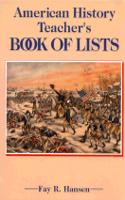 American History Teachers Book of Lists