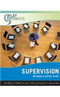 Wiley Pathways Supervision