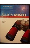 Saxon Math Course 2 Oklahoma: Teacher Manual 2-Volume Set Grade 7(Saxon Math Course 2)