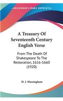 Treasury Of Seventeenth Century English Verse