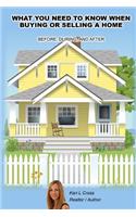 What you need to know when buying or selling a home