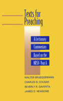 Texts for Preaching, Year a