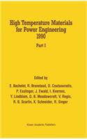 High Temperature Materials for Power Engineering 1990