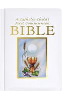 Catholic Childs 1st Communion Bible-NRSV