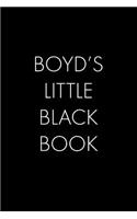 Boyd's Little Black Book