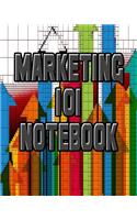 Marketing 101 Notebook: Marketing Books, Marketing Basics Study Guide, 8x10 Marketing Journal, 120 Blank College Ruled Pages, Ideal Marketing Student Gift