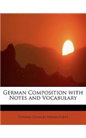 German Composition with Notes and Vocabulary