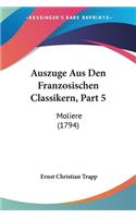 Auszuge Aus Den Franzosischen Classikern, Part 5