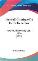 Journal Historique de Denis Generoux
