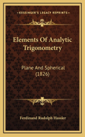 Elements of Analytic Trigonometry