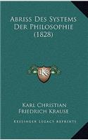 Abriss Des Systems Der Philosophie (1828)