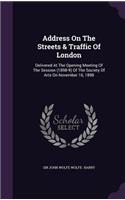 Address On The Streets & Traffic Of London