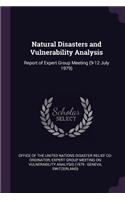 Natural Disasters and Vulnerability Analysis