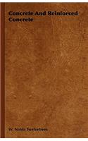 Concrete And Reinforced Concrete