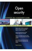 Open security Complete Self-Assessment Guide