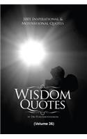 Widom Quotes (Volume 36)