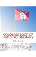 Coloring Book of Hamburg, Germany.