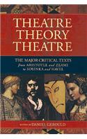 Theatre/Theory/Theatre