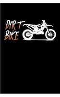 Dirt Bike: Motocross Journal Notebook Note-Taking Planner Book, Gift For Off Road Riding Lovers